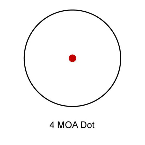 Simmons Zielfernrohr Red Dot 30mm, Universal Rail Mount, 4 M.O.A Red Dot Absehen, beleuchtet