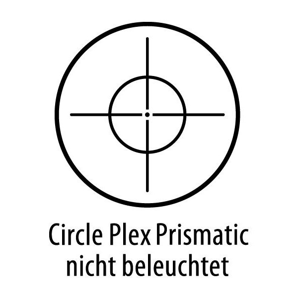 Leupold Zielfernrohr Prismatic 1x14, matt, Circle Plex Absehen, beleuchtet