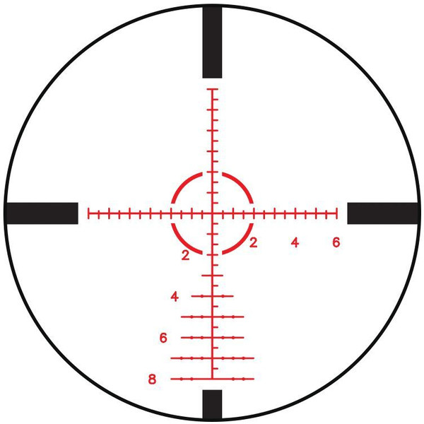 Bushnell Zielfernrohr Elite Tactical Hunter 4,5-18x44, G2H MIL illuminated