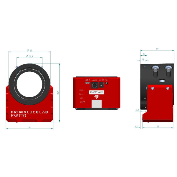 PrimaLuceLab ESATTO 2" Motor-Mikrofokussierer