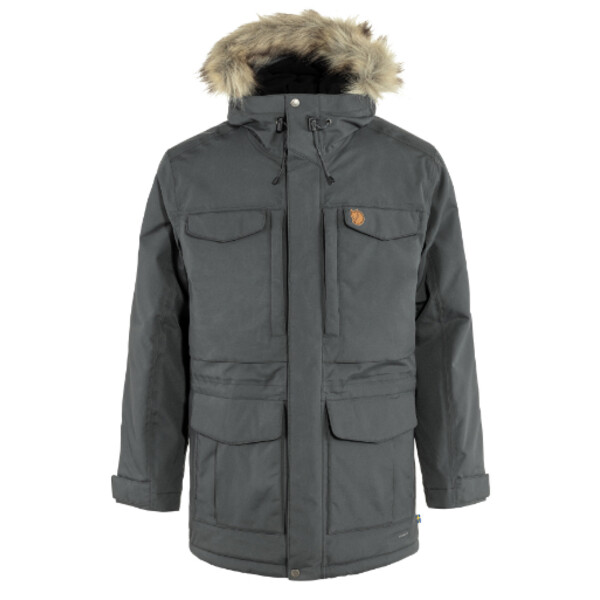 Fjällräven Nuuk Parka M, 050 Basalt, XL