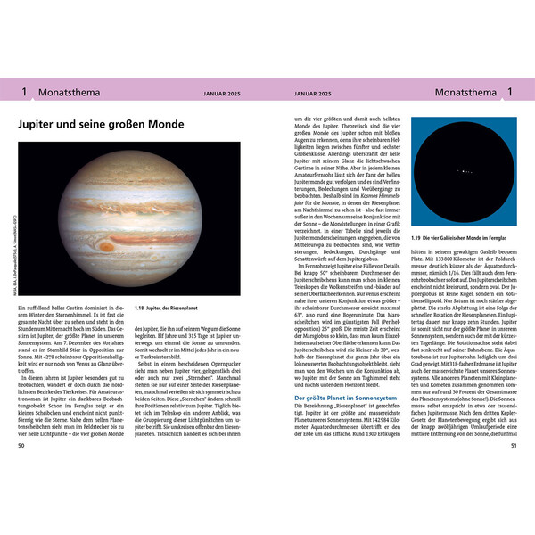 Kosmos Verlag Jahrbuch Himmelsjahr 2025