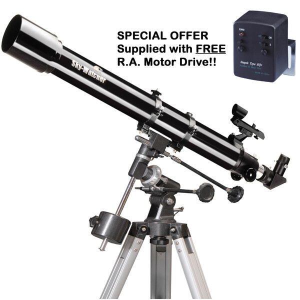 Skywatcher Teleskop AC 70/900 Capricorn EQ-1 RA