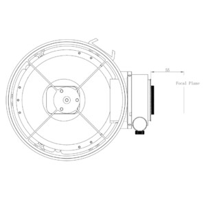 Omegon Teleskop Pro Astrograph N 150/420 OTA