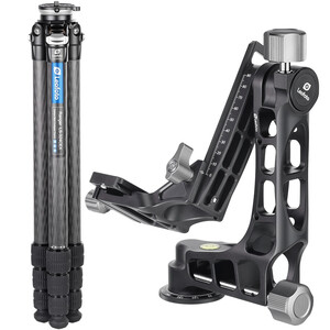 Leofoto Carbon-Dreibeinstativ LS-324CEX Ranger mit Nivellierbasis + PG-1 Gimbal