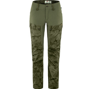 Fjällräven Keb Trousers W Reg, 626-625 Green Camo-Laurel Green, 38