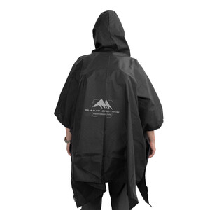 Summit-Creative Regenponcho schwarz