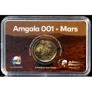 Alien Rocks Mars-Meteorit Amgala 001 0,4 - 0,69 Gramm