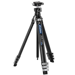Leofoto Carbon-Dreibeinstativ Azure AZ-204C + Kugelkopf LH-25R