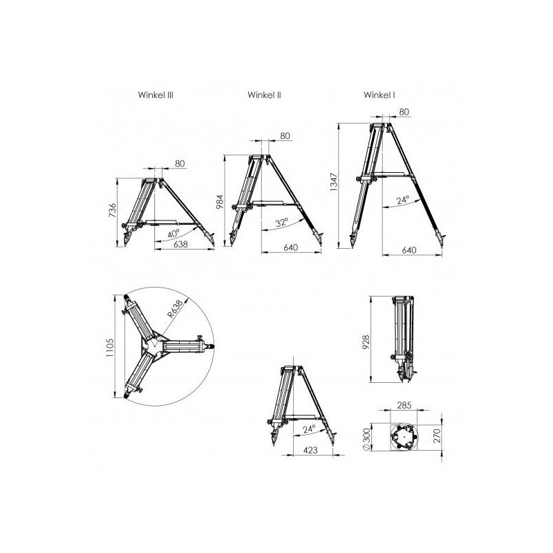 Stativ Planet Celestron NexStar Evolution