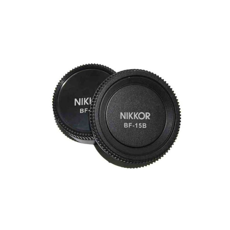 Pixel Staubschutz Lens Rear Cap BF-15L + Body Cap BF-15B für Nikon