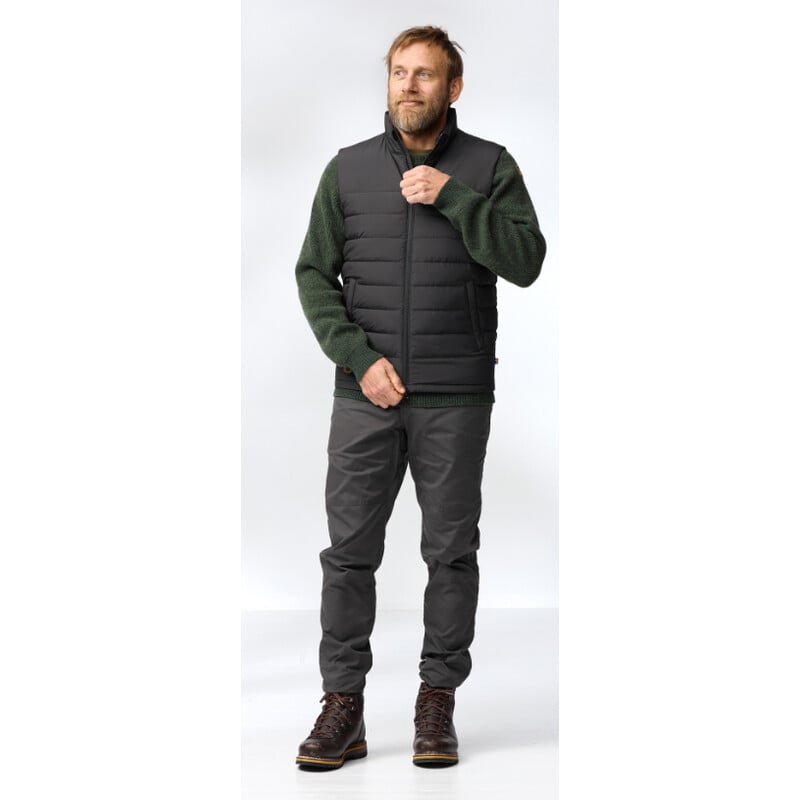 Fjällräven Greenland Down Liner Vest M, 550 Black, Gr. M