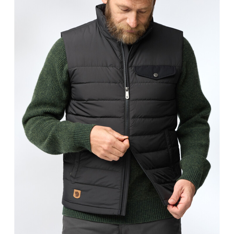 Fjällräven Greenland Down Liner Vest M, 550 Black, Gr. XXL