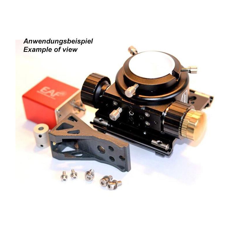 TS Optics Adapterkit für ZWO EAF Motorfokus an Baader Diamond Steeltrack Auszüge