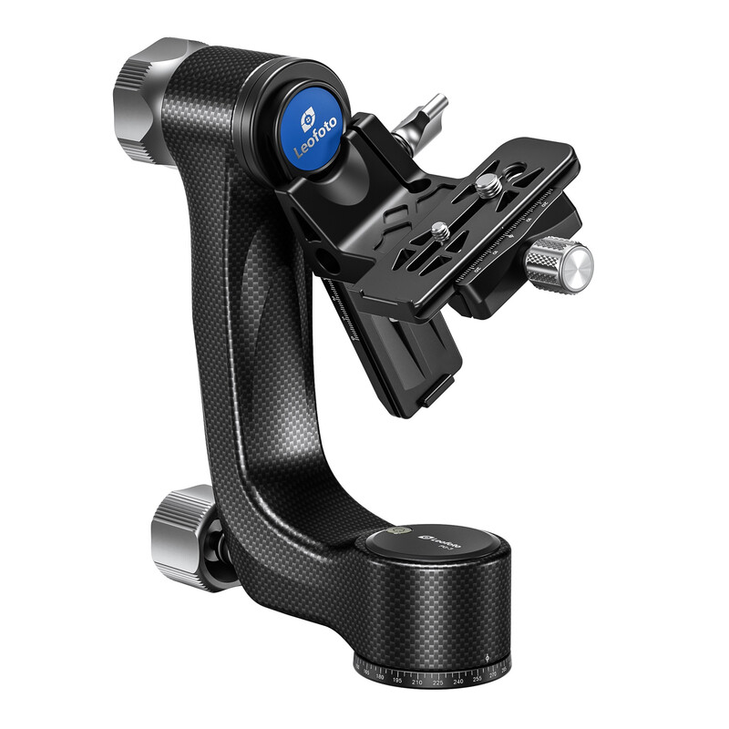 Leofoto 2-Wege-Neiger PG-3 Carbon-Gimbal black