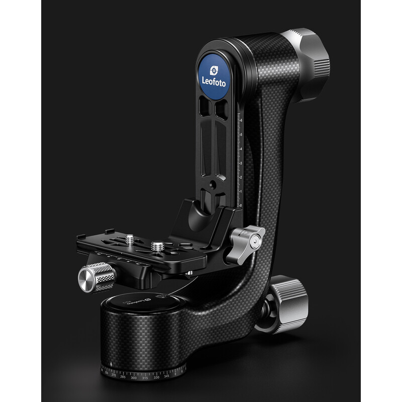 Leofoto 2-Wege-Neiger PG-3 Carbon-Gimbal black