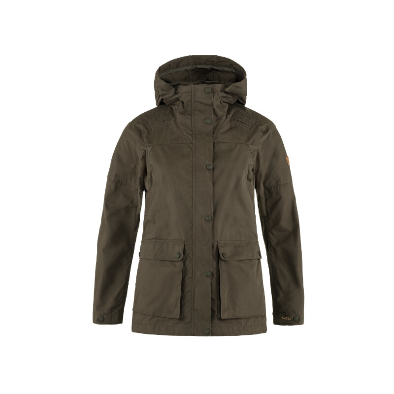 Fjällräven Forest Hybrid Jacket W, 633 Dark Olive, L