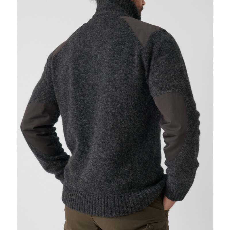 Fjällräven Koster Sweater M, 030 Dark Grey, S