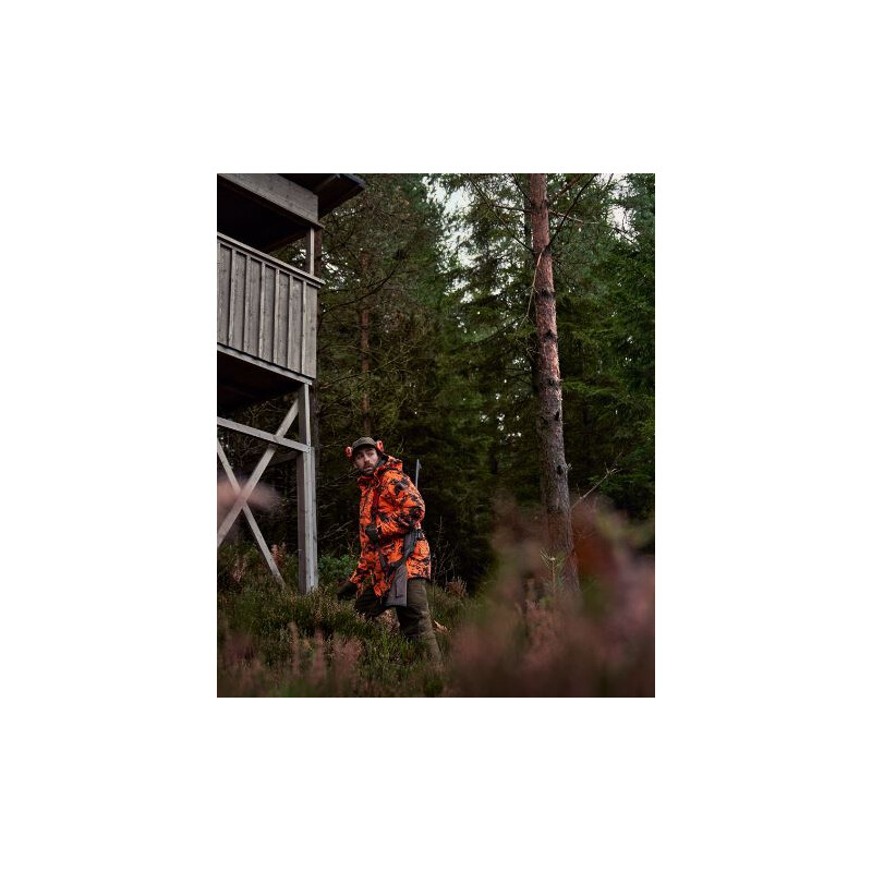 Härkila Wildboar Pro HWS Insulated Jacke, AXIS MSP®Orange Blaze, Gr. 48