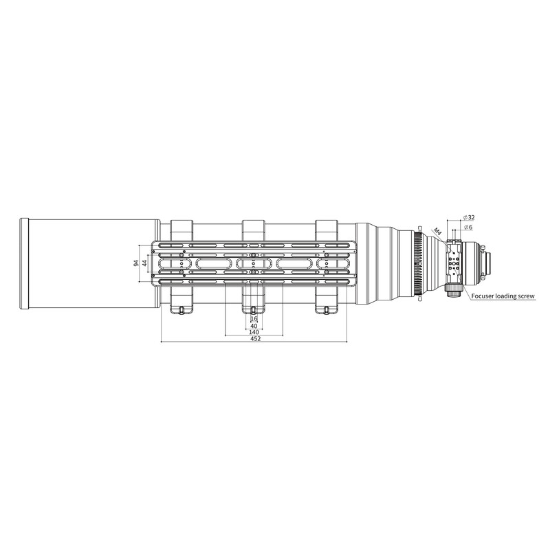 Askar Apochromatischer Refraktor AP 203/1421 OTA