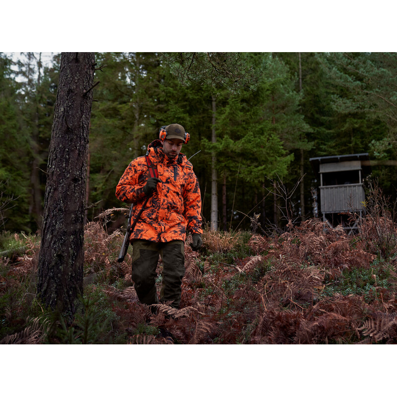 Härkila Wildboar Pro HWS Insulated Jacke, AXIS MSP®Orange Blaze, Gr. 52