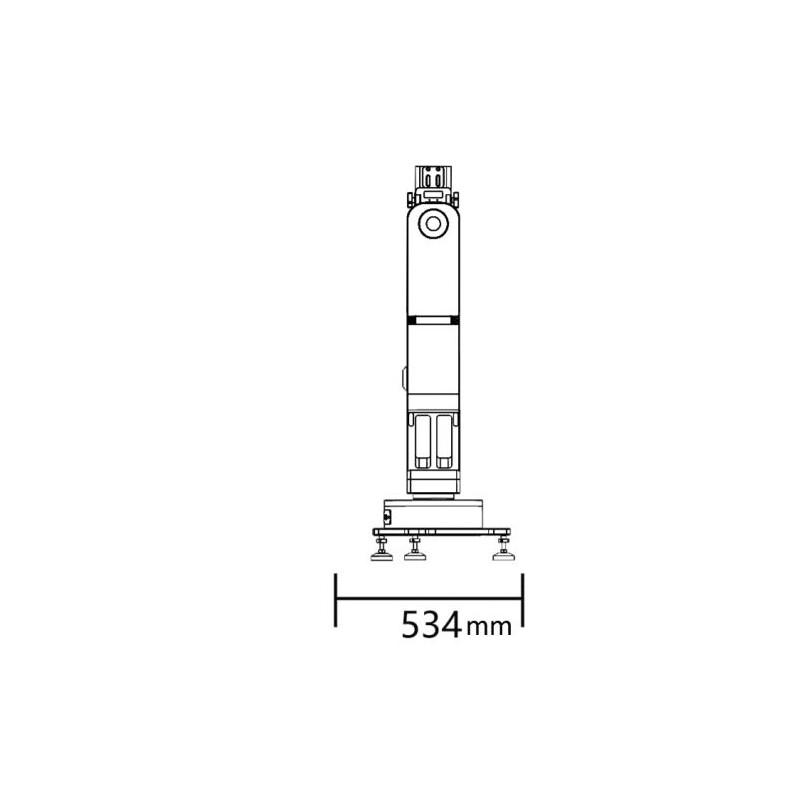 iOptron Montierung HAZ130 Strain Wave Alt-AZ