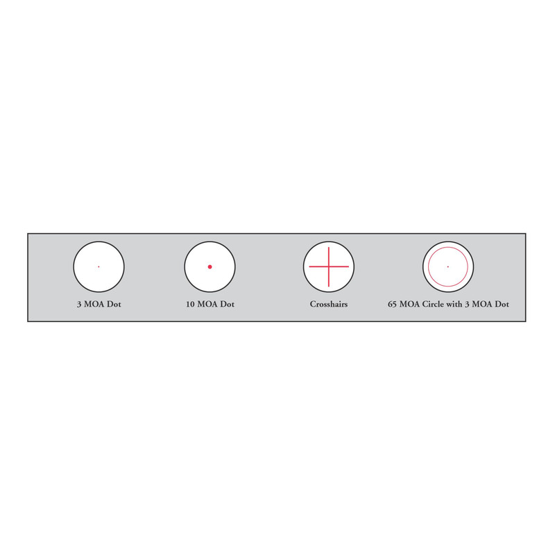 Bushnell Zielfernrohr Trophy 1x28, Red Dot, verschiedene Absehen, beleuchtet